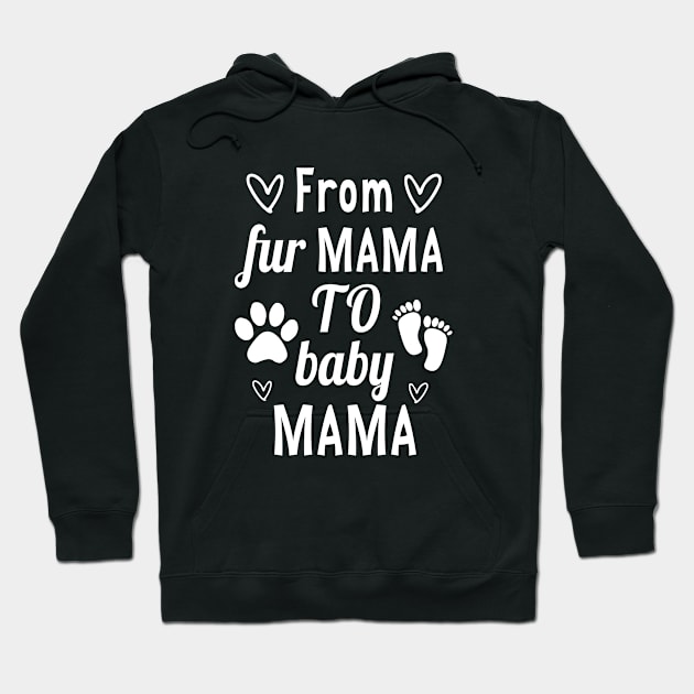 From fur MAMA To baby MAMA Hoodie by anema